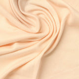 Brushed Polyester Stretch Jersey Knit Fabric, 160 gsm, 152 cm — Beige — photo 2