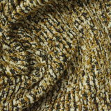 Black Textured Interlock Knit, Poly-Cotton — photo 2
