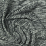 Grey Marl Jersey Knit, Polyester — photo 2