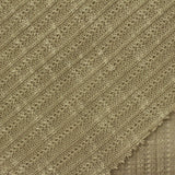 Light Beige Openwork Rib Knit, Polyester — photo 2