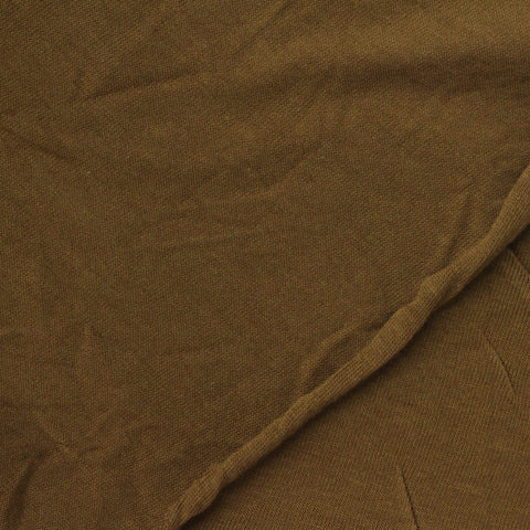 Cotton Viscose Jersey Knit Fabric, 140 gsm, 160 cm — Khaki
