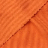 Cotton Stretch Rib Knit Fabric, 325 gsm, 136 cm — Orange — photo 2