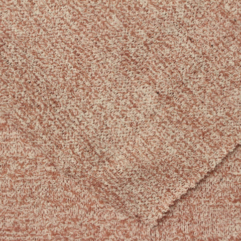 Cream Marl Chunky Knit, Poly-Nylon, 227 gsm