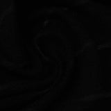 Acrylic Chunky Knit Fabric, 127 gsm, 180 cm — Black — photo 2
