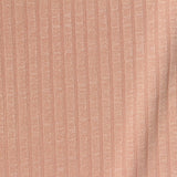 Polyester Stretch Rib Knit Fabric, 197 gsm, 120 cm — Pink — photo 2