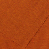 Orange Marl Interlock Knit, Poly-Viscose — photo 2
