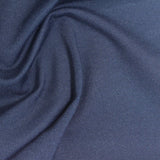Viscose Nylon Stretch Interlock Knit Fabric, 247 gsm, 156 cm — Navy — photo 2