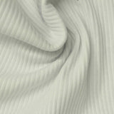 Rib Knit Fabric, 252 gsm, 106 cm — Beige — photo 2