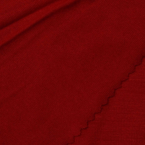 Viscose Stretch Jersey Knit Fabric, 159 gsm, 180 cm — Red