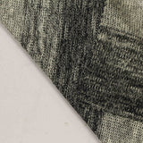 Dark Grey Horizontal-Stripe Chunky Knit, Poly-Viscose — photo 2