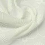 White Shell Jacquard, Polyester — photo 2