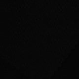 Brushed Polyester Stretch Twill Fabric, 270 gsm — Black — photo 2