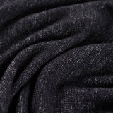 Dark Grey Marl Chunky Knit, Cotton-Poly — photo 2