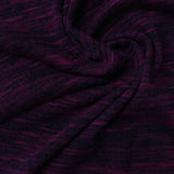 Dark Purple Marl Chunky Knit — photo 2