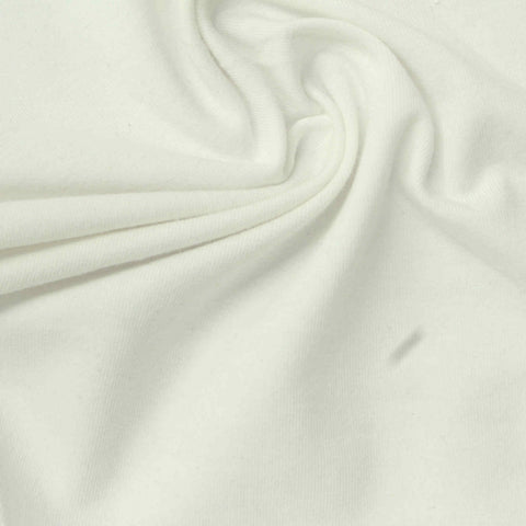 Cotton Stretch Jersey Knit Fabric, 180 gsm, 160 cm — Beige