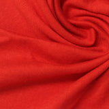 100% Cotton Rib Knit Fabric, 190 gsm, 160 cm — Red — photo 2