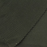 Rib Knit Fabric, 180 gsm, 60 cm — Green — photo 2