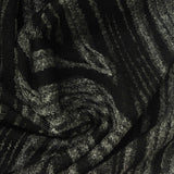 Black Geometric Pointelle Knit, Polyester — photo 2