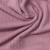 Polyester Viscose Stretch Waffle Knit Fabric, 180 gsm, 155 cm — Pink — photo 2