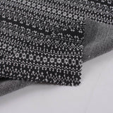 Black Bands Interlock Knit, Polyester — photo 2