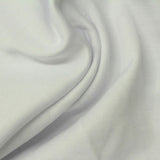 Polyester Viscose Interlock Knit Fabric, 195 gsm, 175 cm — White — photo 2