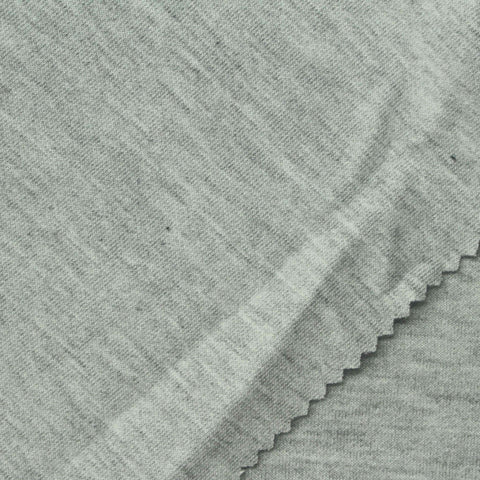 Grey Marl Scuba Knit, Polyester, 350 gsm