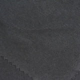 Cotton Scuba Knit Fabric, 223 gsm, 175 cm — Black — photo 2