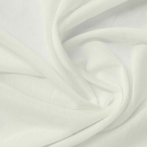 White Jersey Knit, Polyester