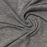 Grey Marl Jersey Knit, Polyester — photo 2