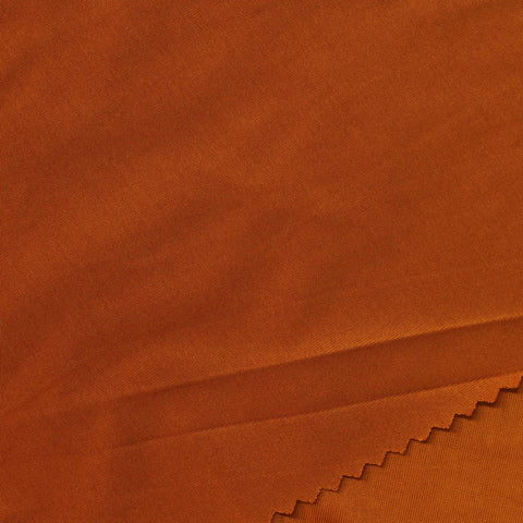 Polyester Stretch Jersey Knit Fabric, 200 gsm — Orange