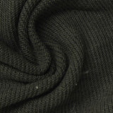 Brushed Polyester Stretch Chunky Knit Fabric, 210 gsm, 156 cm — Green — photo 2