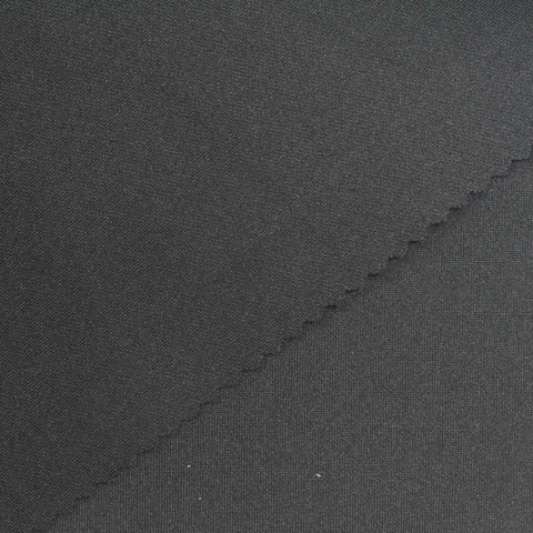 Polyester Stretch Scuba Knit Fabric, 330 gsm, 150 cm — Grey