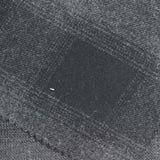 Dark Grey Plaid Knit, Cotton — photo 2