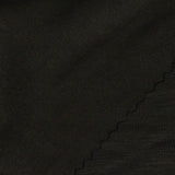Viscose Stretch Jersey Knit Fabric, 156 gsm, 170 cm — Black — photo 2