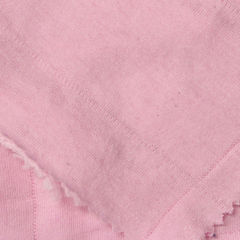 Jacquard Cotton Polyester Knit Fabric, 310 gsm — Pink