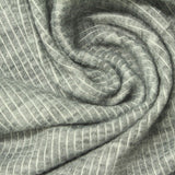 Grey Marl Rib Knit, Poly-Viscose — photo 2
