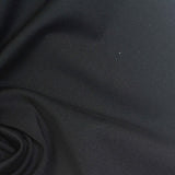 Ponte Knit Fabric, 250 gsm, 152 cm — Black — photo 2