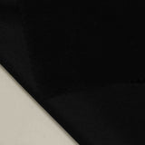 Brushed Polyester Stretch Knit Fabric, 190 gsm, 175 cm — Black — photo 2