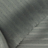 Grey-Green Stripe Crepe, Polyester — photo 2