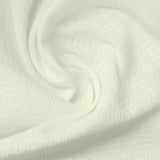 White Vertical-Line Pointelle Knit, Polyester — photo 2