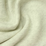 Light Yellow Marl Jersey Knit, Poly-Viscose — photo 2