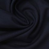 Cotton Polyester Stretch Interlock Knit Fabric, 300 gsm, 168 cm — Navy — photo 2