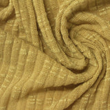 Khaki Textured-Dot Rib Knit, Poly-Viscose — photo 2