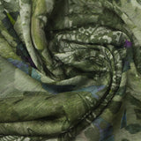 Green Floral Jacquard, Polyester — photo 2