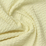 Jacquard Cotton Stretch Warp Knit Fabric, 200 gsm, 160 cm — Yellow — photo 2