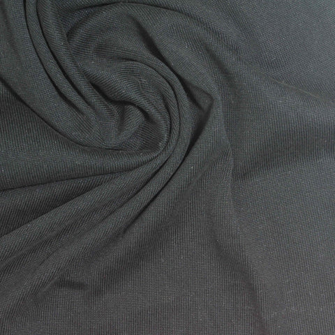 Polyester Modal Jersey Knit Fabric, 200 gsm, 154 cm — Grey