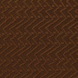 Brown Tone-on-Tone Zigzag Jacquard, Polyester — photo 2