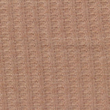 Beige Textured Waffle Knit, Polyester — photo 2