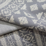 Grey Floral Jacquard, Acrylic-Poly — photo 2