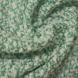 White Textured-Dot Chunky Knit, Polyester — photo 2